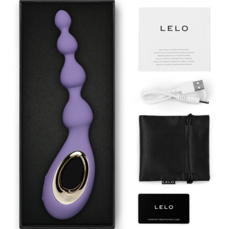 LELO SORAYA BEADS MASAJEADOR ANAL VIOLETA
