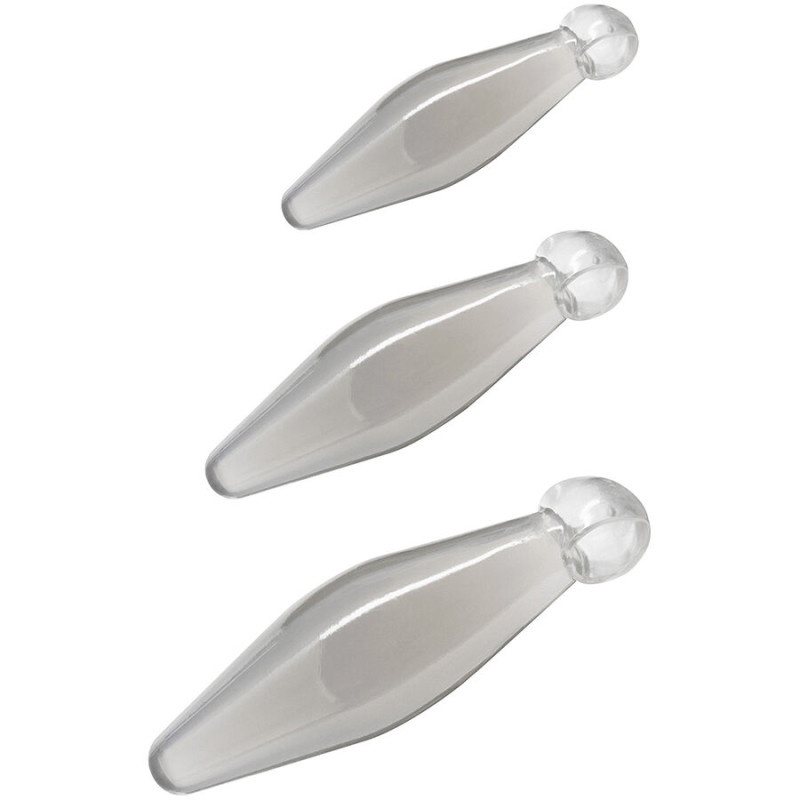 TOYJOY ANAL PLAY RIMMER DE DEDO 3 PIEZAS TRANSPARENTE