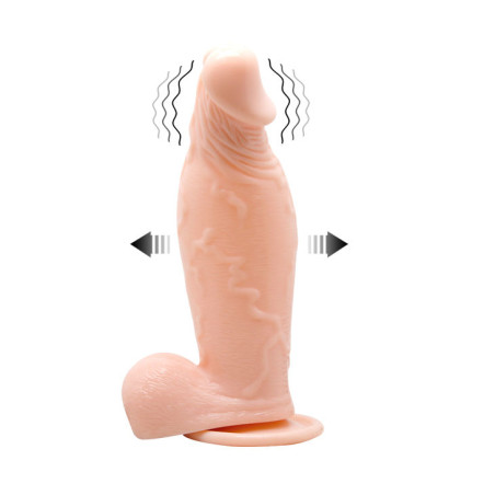 BAILE DILDO REALISTICO VIBRADOR E INFLABLE