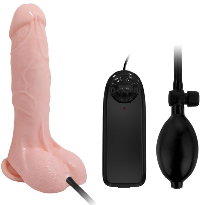 BAILE DILDO REALISTICO VIBRADOR E INFLABLE 188 CM