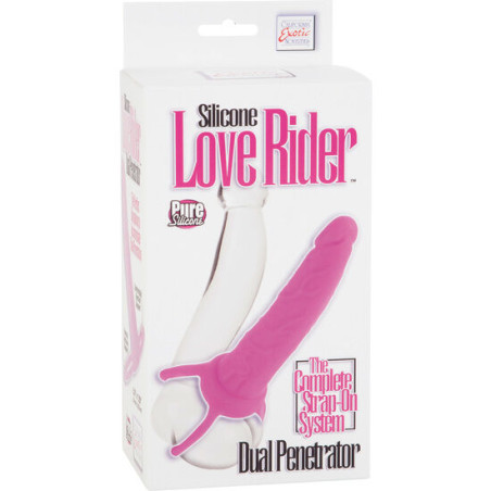 CALEXOTICS DUAL PENETRATOR DILDO CON ARNES ROSA