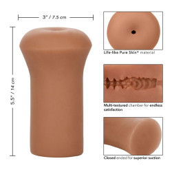 CALEXOTICS MASTURBADOR BOUNDLESS STROKER COLOR CARAMELO