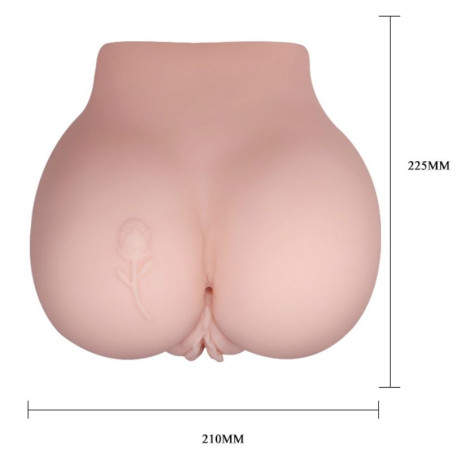 CRAZY BULL VAGINA Y ANO CON TATUAJE REALISTICOS CON VIBRACION