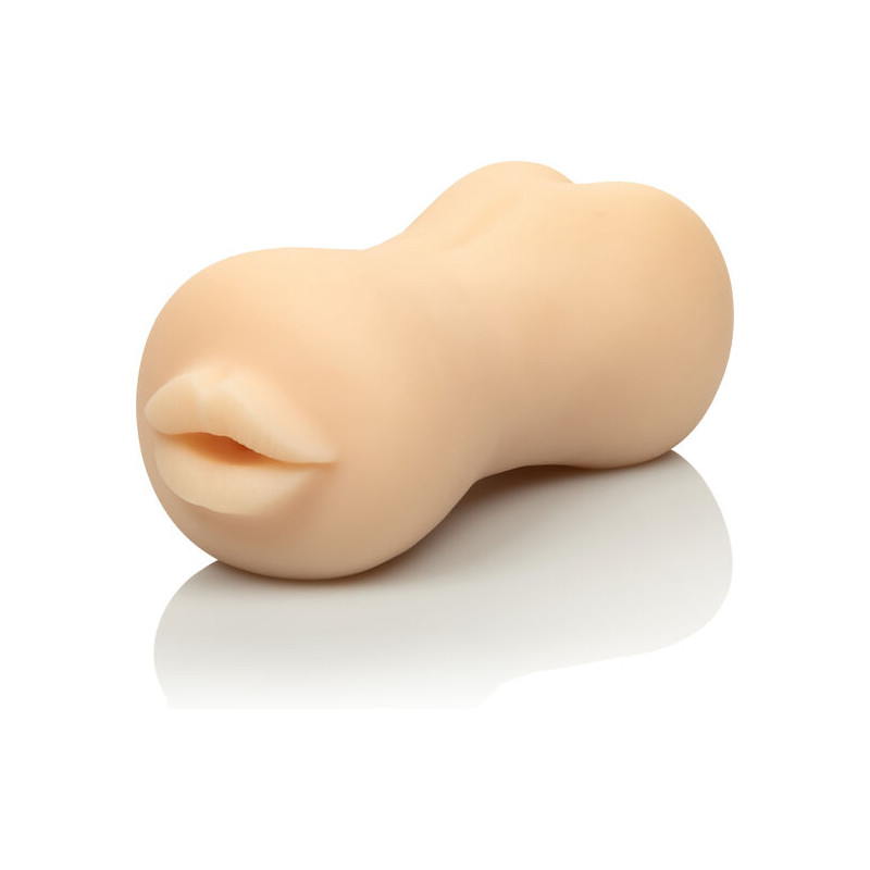 CALEXOTICS STROKE IT MASTURBADOR DOBLE BOCA ANO