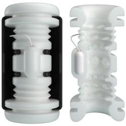 PRETTY LOVE DJ GIRL MASTURBADOR MASCULINO CON VIBRACION 5 CONFIGURACIONES NEGRO