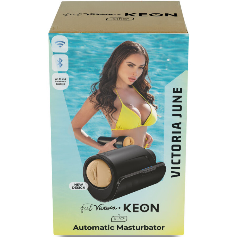 KIIROO KEON WIFI COMBO VICTORIA JUNE MASTURBADOR AUTOMATICO FEEL STROKER