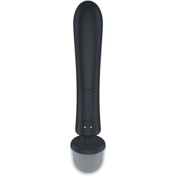 SATISFYER TRIPLE LOVER MASAJEADOR VIBRADOR RABBIT GRIS
