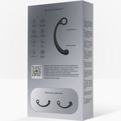 SNAIL VIBE AXI VARITA DE MASAJE VIBRADORA NEGRO