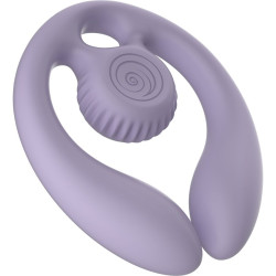 SNAIL VIBE GIZI DUO ESTIMULADOR DE PAREJAS CONTROL REMOTO LILA