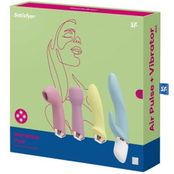 SATISFYER MARVELOUS FOUR SET VIBRADOR SUCCIONADOR