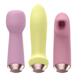 SATISFYER MARVELOUS FOUR SET VIBRADOR SUCCIONADOR