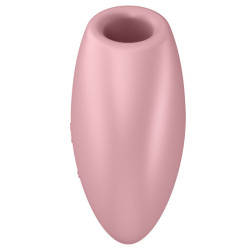 SATISFYER CUTIE HEART ESTIMULADOR Y VIBRADOR ROSA