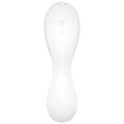 SATISFYER CURVY TRINITY 5 ESTIMULADOR Y VIBRADOR APP BLANCO