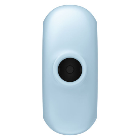 SATISFYER PRO TO GO 3 ESTIMULADOR Y VIBRADOR DOBLE AZUL