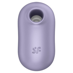SATISFYER PRO TO GO 2 ESTIMULADOR Y VIBRADOR DOBLE VIOLETA