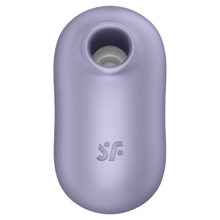 SATISFYER PRO TO GO 2 ESTIMULADOR Y VIBRADOR DOBLE VIOLETA