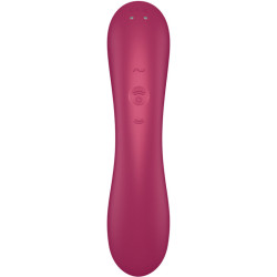 SATISFYER CURVE TRINITY 1 AIR PULSE VIBRATION ROJO