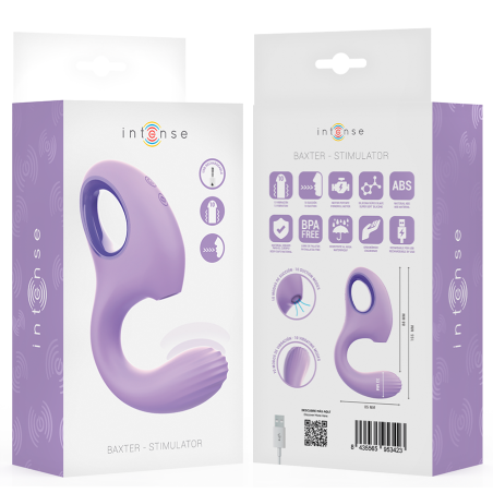 INTENSE BAXTER VIBRADOR ESTIMULADOR VIOLETA