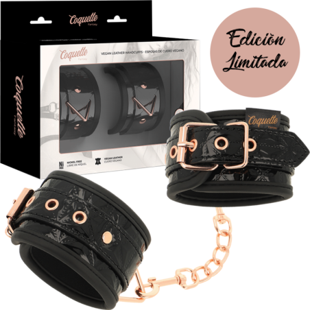 COQUETTE CHIC DESIRE BLACK EDITION ESPOSAS PARA MANOS CON FORRO DE NEOPRENO