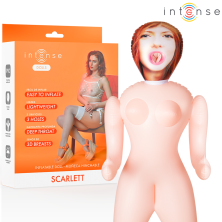 INTENSE DOLLS SCARLETT MUNECA HINCHABLE CON TRES ORIFICIOS