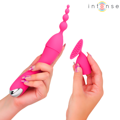 INTENSE CHER VIBRADOR 20 PATRONES CON CABEZALES INTERCAMBIABLES