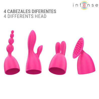 INTENSE CHER VIBRADOR 20 PATRONES CON CABEZALES INTERCAMBIABLES