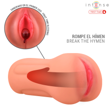 INTENSE FIRST TIME ERIKA VAGINA VIRGEN CON HIMEN Y SANGRADO