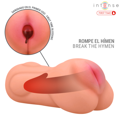 INTENSE FIRST TIME SOPHIE VAGINA VIRGEN CON HIMEN Y SANGRADO