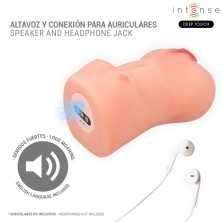 INTENSE DEEP TOUCH CATHERINE MASTURBADOR CON VOZ VIBRADOR SUCCION