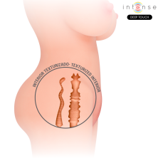 INTENSE DEEP TOUCH JESSE TORSO MASTURBADOR MILTIPOSICION DOBLE VAGINA ANO
