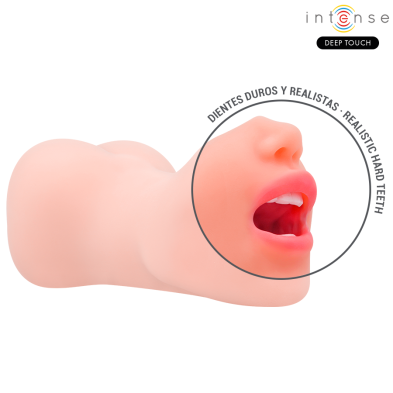 INTENSE DEEP TOUCH RILEY MASTURBADOR DOBLE BOCA VAGINA