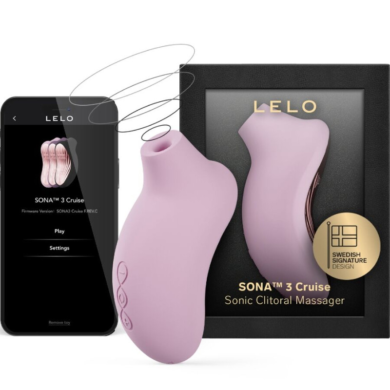 LELO SONA 3 CRUISE MASAJEADOR SONICO DE CLITORIS ROSA