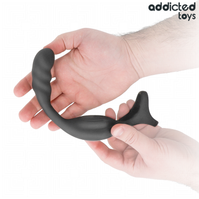 ADDICTED TOYS ANILLO DOBLE VIBRADOR PROSTATICO CONTROL REMOTO