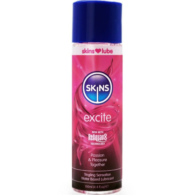 SKINS EXCITE LUBRICANTE BASE DE AGUA 130 ML