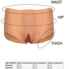 HIDDEN DESIRE ALTER EGO BRAGA VAGINA Y ANO ABIERTA CINTURA MEDIA NATURAL