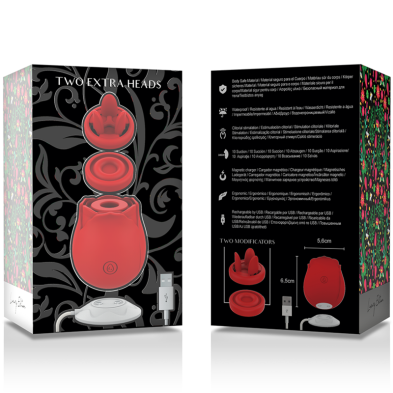 MIA ESTIMULADOR CLITORIS DOS CABEZALES 3 EN 1 EDICION DE LUJO