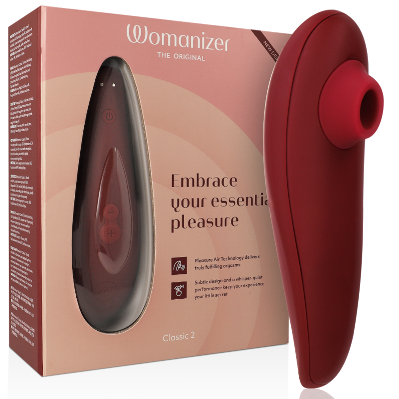 WOMANIZER CLASSIC 2 ESTIMULADOR DE CLITORIS BURDEOS