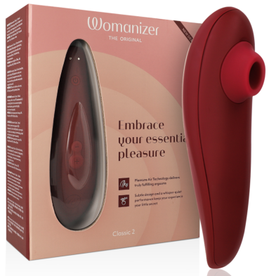 WOMANIZER CLASSIC 2 ESTIMULADOR DE CLITORIS BURDEOS