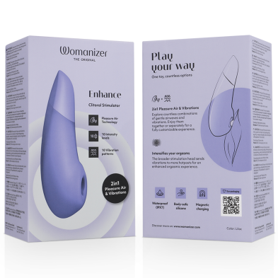 WOMANIZER ENHANCE ESTIMULADOR DE CLITORIS LILA