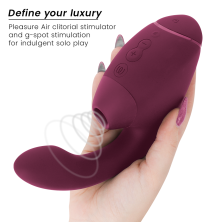 WOMANIZER DUO NEXT ESTIMULADOR VIBRADOR DUAL CLITORIS PUNTOG ROSA