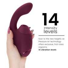 WOMANIZER DUO NEXT ESTIMULADOR VIBRADOR DUAL CLITORIS PUNTOG ROSA