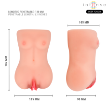 INTENSE DEEP TOUCH CATHERINE MASTURBADOR CON VOZ VIBRADOR SUCCION