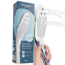 WOMANIZER WAVE CABEZAL DE DUCHA ESTIMULADOR DE CLITORIS PLATEADO