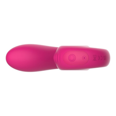 SNAIL VIBE GIZI LITE VIBRADOR DUAL PUNTO G Y CLITORIS ROSA
