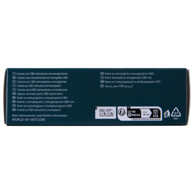 HOT CREMA DE MASTURBACION CON CBD UNISEX 100 ML