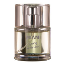 HOT PERFUME CON FEROMONAS MIAMI SPICY MUJER 30 ML
