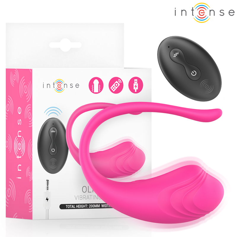 INTENSE OLIVIA HUEVO VIBRADOR ROSA CONTROL REMOTO
