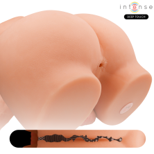 INTENSE DEEP TOUCH RICHIE TORSO CON ANO Y DILDO REALISTICO CON EMPUJE Y VIBRACION CONTROL REMOTO 47 KG