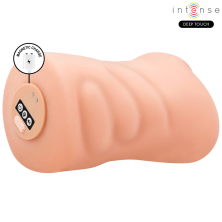 INTENSE DEEP TOUCH KRISTA MASTURBADOR ANO Y VAGINA CON EFECTO SUCCION VIBRACION Y VOZ 12 KG