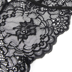 SUBBLIME DISFRAZ POLICIA BODY ENCAJE NEGRO L XL